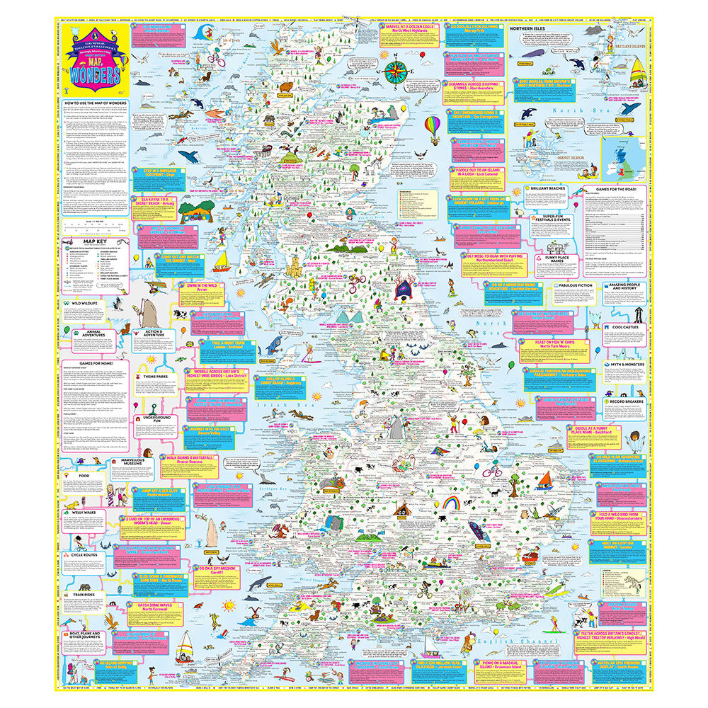 STG’s Amazingly Adventure-Filled Great British Map of Wonders